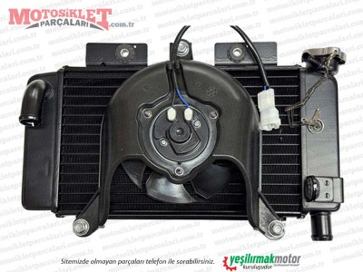 CF MOTO 250SR Radyatör Komple (FAN DAHİL) - 2023 SONRASI E5